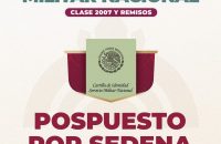 Pospone SEDENA Sorteo del Servicio Militar Nacional en Tlaxcala capital