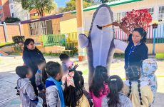 Promueve Ayto. de Tlaxcala la salud bucal en las infancias de Acuitlapilco con actividades lúdicas