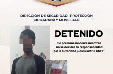 Policía de Tlaxcala asegura a un hombre en poder de presuntas sustancias prohibidas